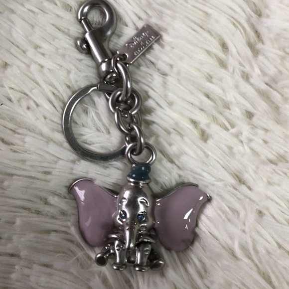 Coach Disney Dumbo Keyfob Keychain Bag Charm - Picture 3 of 5